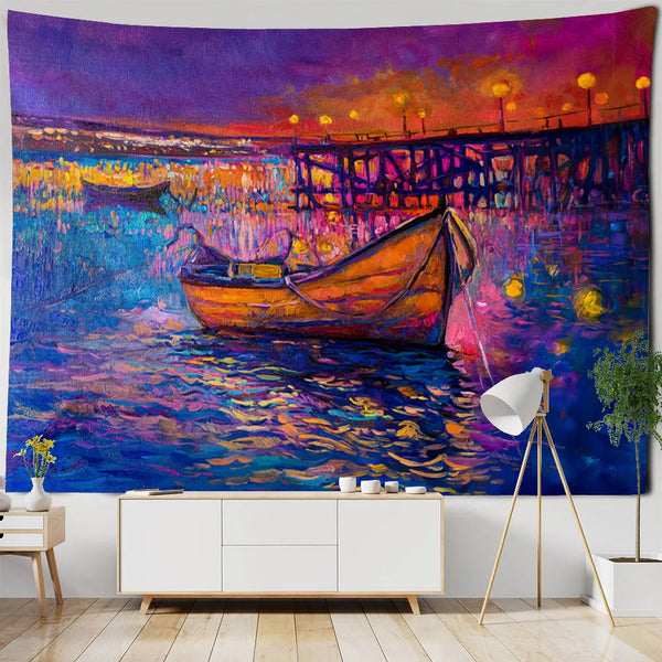 Sea View Art Tapestry-ToShay.org