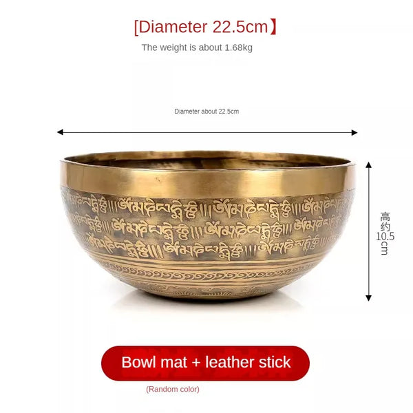 Tibetan Bronze Singing Bowl-ToShay.org