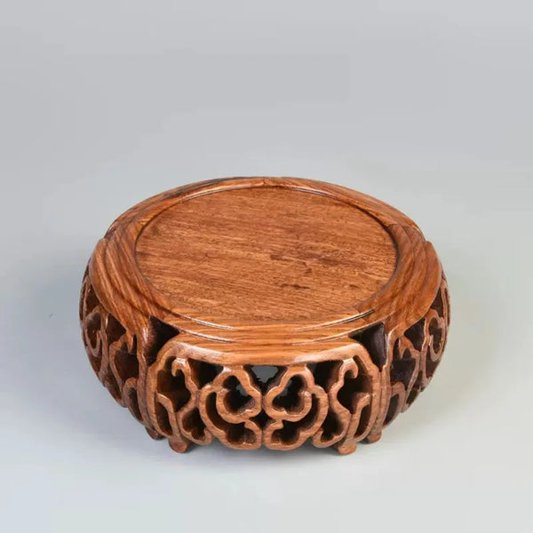 Black Sandalwood Carved Base-ToShay.org