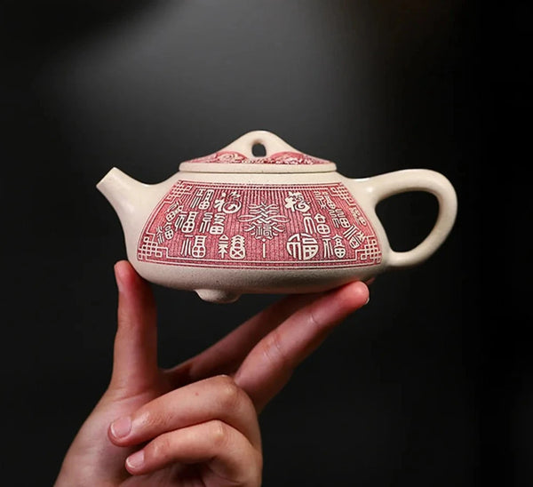 White Red Clay Teapots-ToShay.org