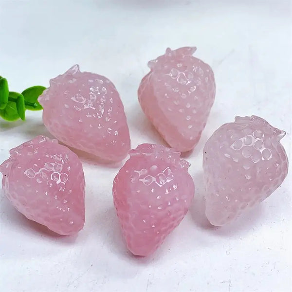 Pink Rose Quartz Strawberry-ToShay.org