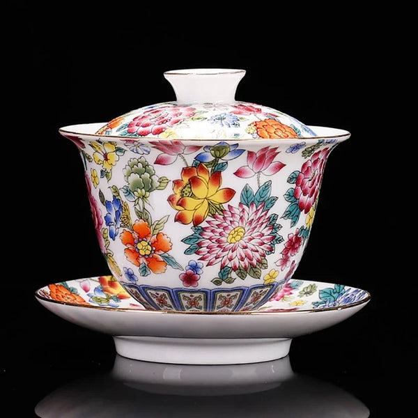 Gaiwan Ceramic Tea Tureen-ToShay.org