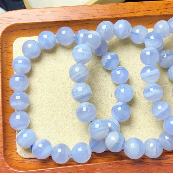 Blue Lace Agate Bracelet-ToShay.org