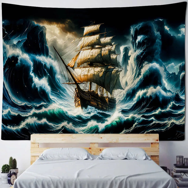 Ship Art Tapestry-ToShay.org