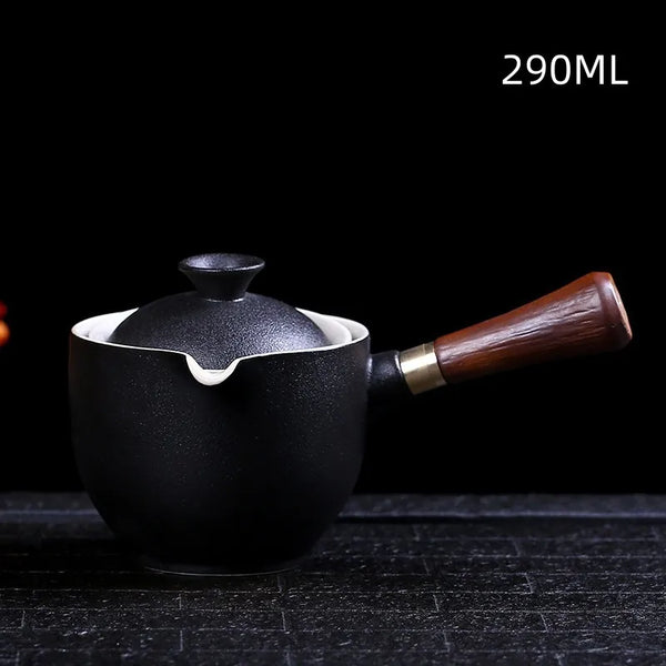 Glazed Ceramic Rotation Tea Maker-ToShay.org