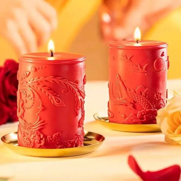 Red Scented Candles-ToShay.org