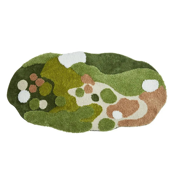 Moss Garden Rug-ToShay.org