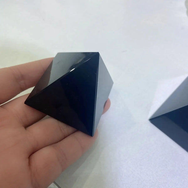 Black Obsidian Pyramid-ToShay.org