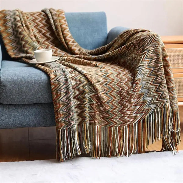 Woven Throw Blanket-ToShay.org