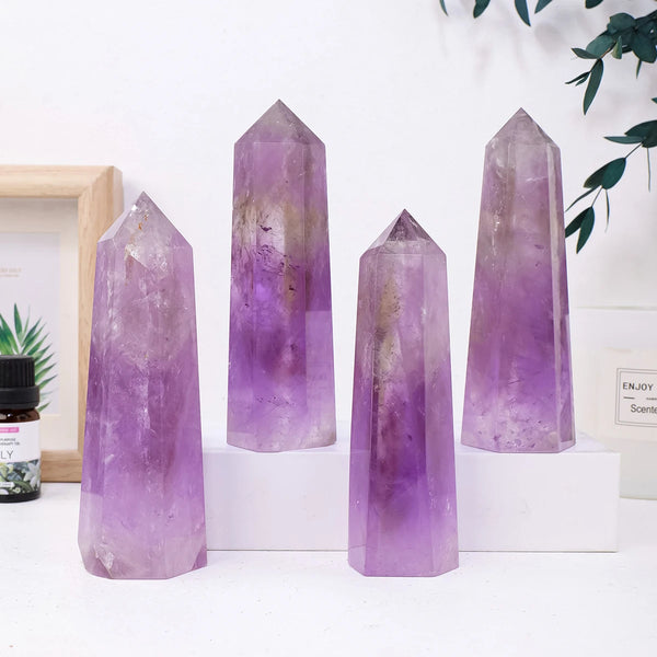 Purple Amethyst Points-ToShay.org