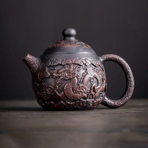 Dragon Clay Teapot-ToShay.org