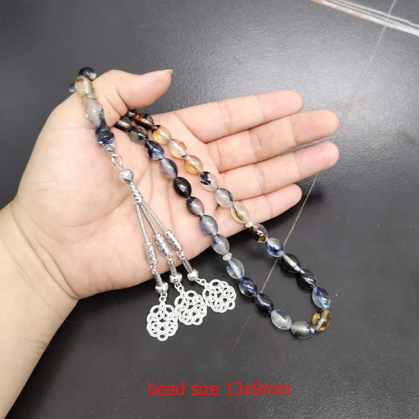 Blue Prayer Beads-ToShay.org