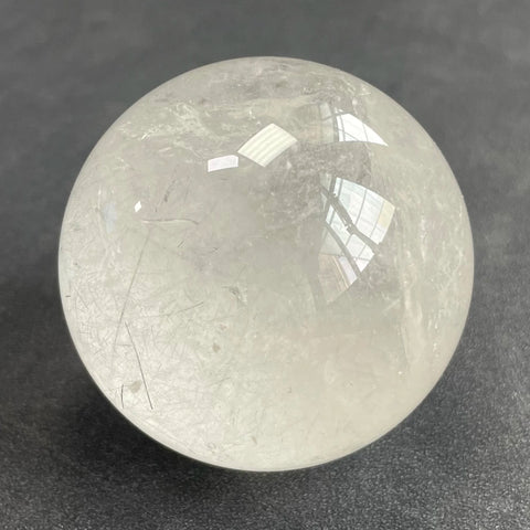 White Rutilated Crystal Ball-ToShay.org