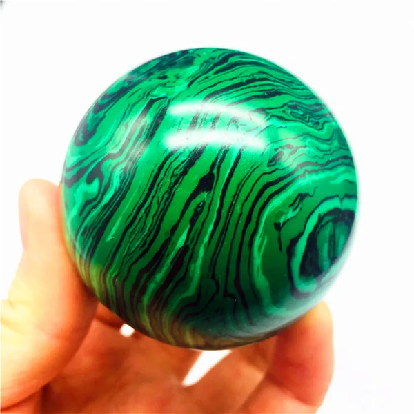 Green Malachite Ball-ToShay.org