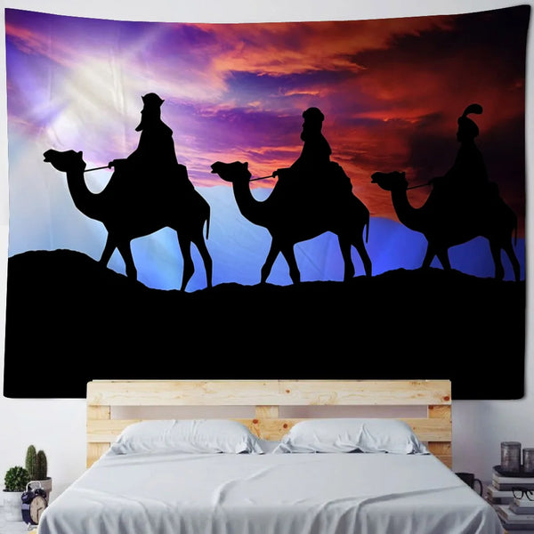 Camel Art Tapestry-ToShay.org