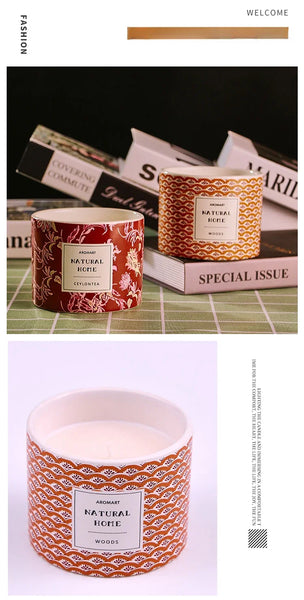 Ceramic Cup Scented Candles-ToShay.org