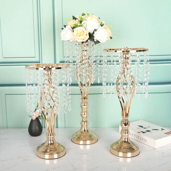 Crystal Bead Flower Stand-ToShay.org