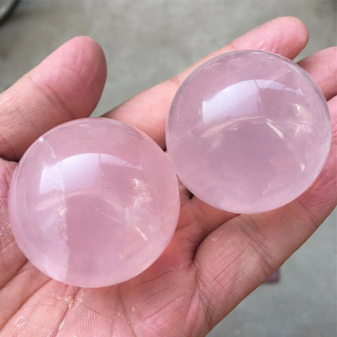 Pink Rose Quartz Ball-ToShay.org