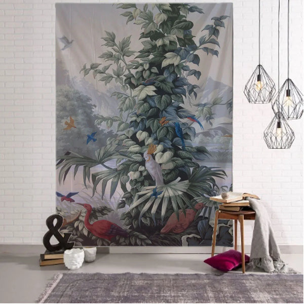 Tropical Rain Forest Tapestry-ToShay.org