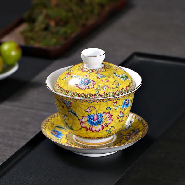 Gaiwan Ceramic Tea Bowls-ToShay.org