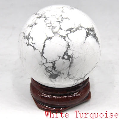 Mixed Quartz Crystal Ball-ToShay.org