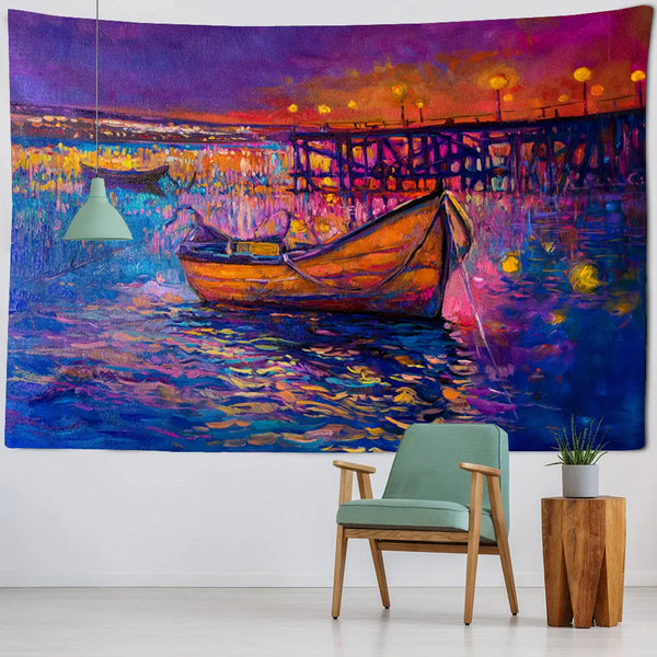 Sea View Art Tapestry-ToShay.org