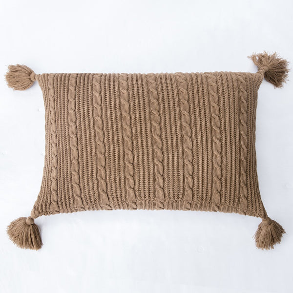 Cable Knit Cushion Cover-ToShay.org