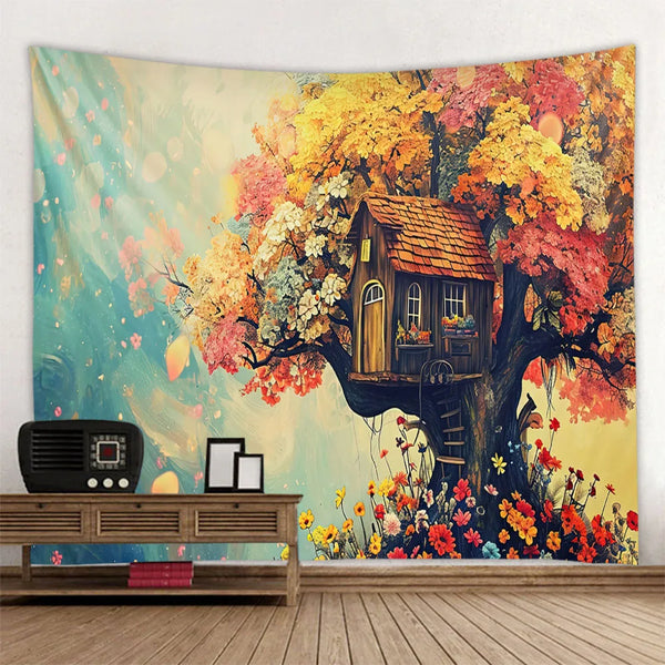 Fairy Tale Forest Tapestry-ToShay.org