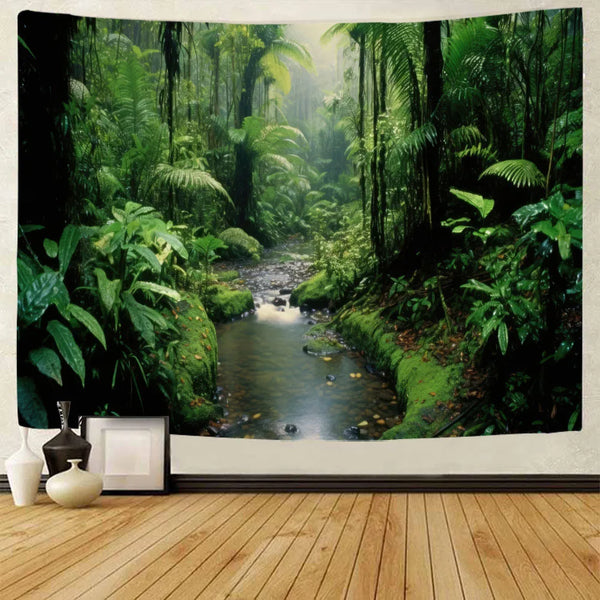 Tropical Rainforest Tapestry-ToShay.org