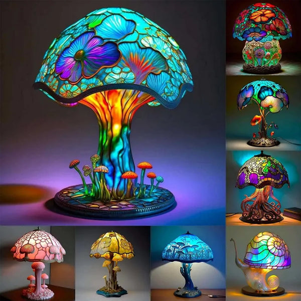 Forest Garden Table Lamps-ToShay.org