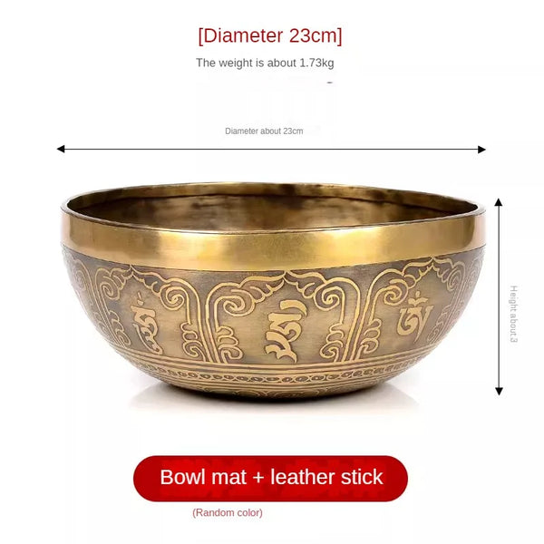 Tibetan Bronze Singing Bowl-ToShay.org