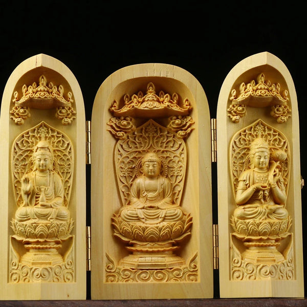 Wood Buddha Box-ToShay.org