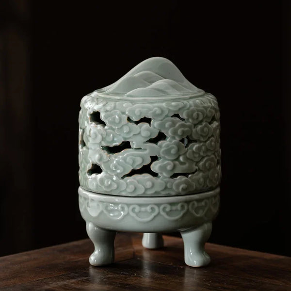 Clouds Ceramic Incense Burner-ToShay.org