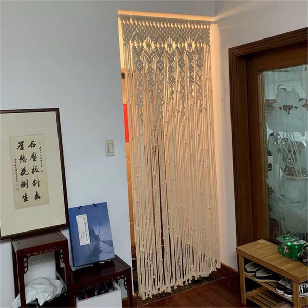 Macrame Curtain Tapestry-ToShay.org