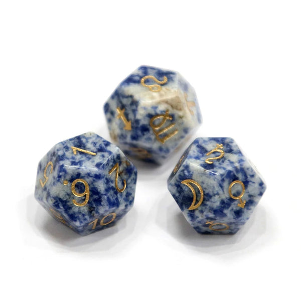 Mixed Crystal Platonic Solid Dice-ToShay.org