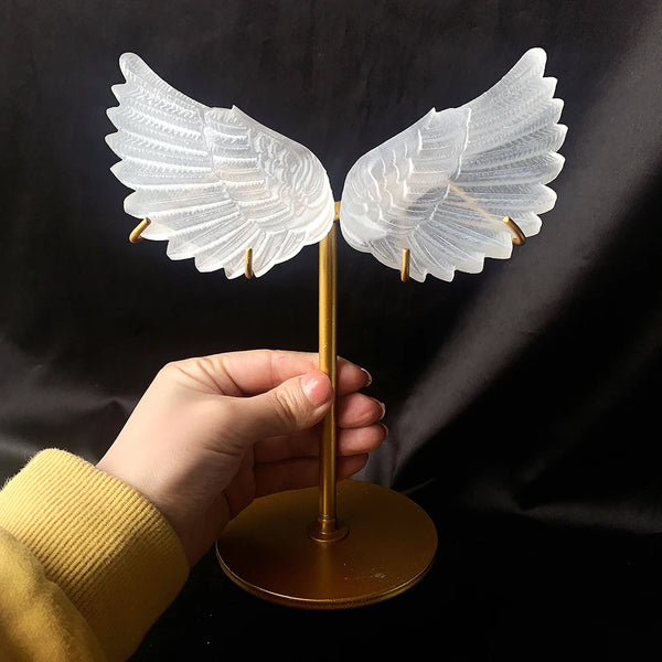 White Selenite Wings-ToShay.org