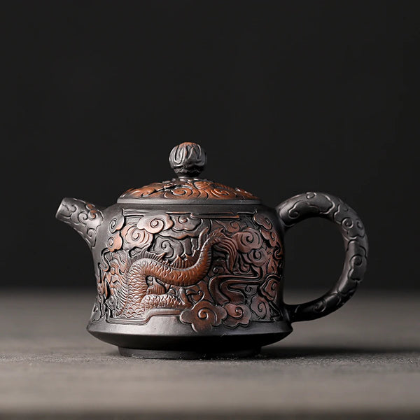 Dragon Clay Teapot-ToShay.org