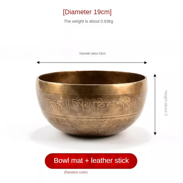 Tibetan Bronze Singing Bowl-ToShay.org