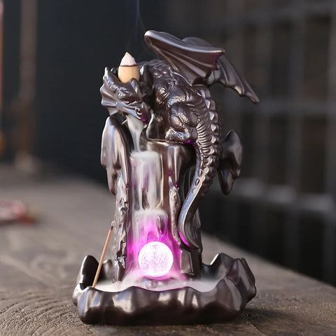 Dragon Backflow Incense Burner-ToShay.org