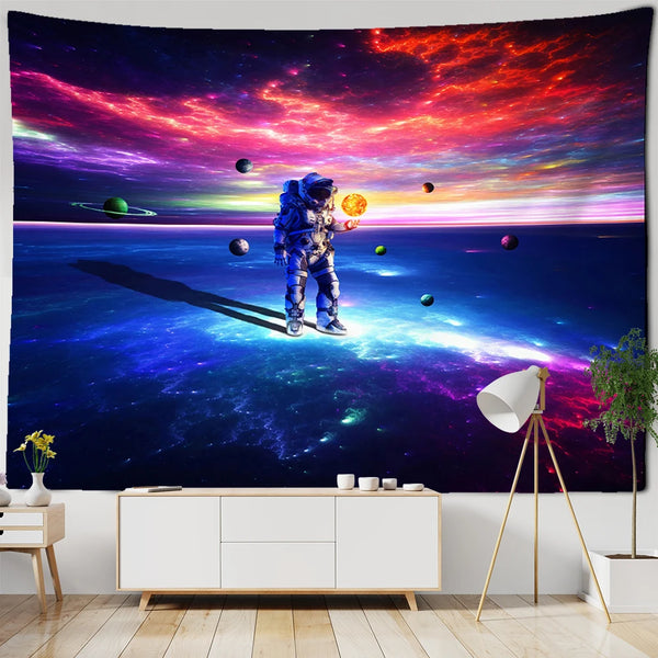 Solar System Planets Tapestry-ToShay.org