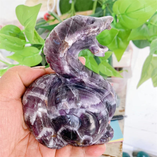 Purple Dream Amethyst Snake-ToShay.org