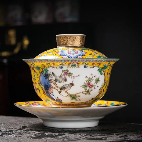 Gaiwan Ceramic Tea Tureen-ToShay.org