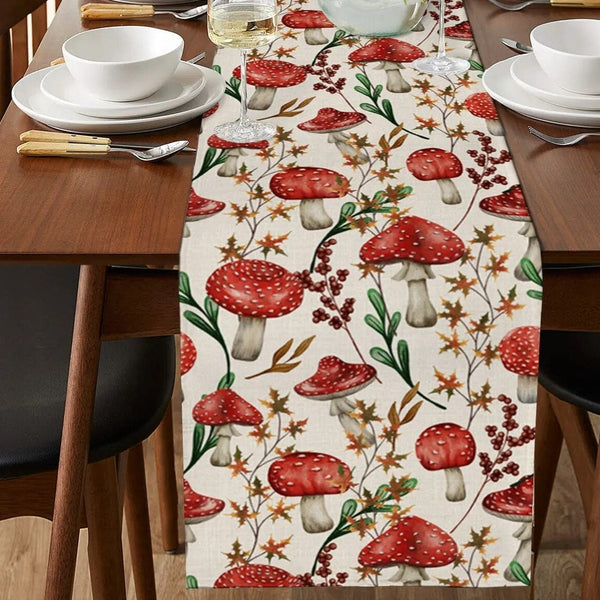 Mushroom Table Runner-ToShay.org