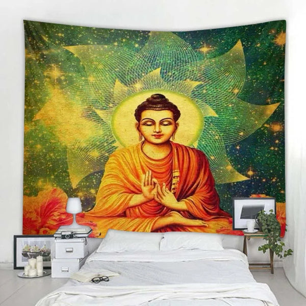 Buddha Meditation Tapestry-ToShay.org