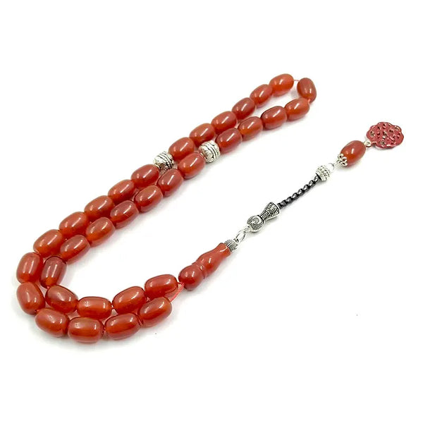 Red Agate Prayer Beads-ToShay.org