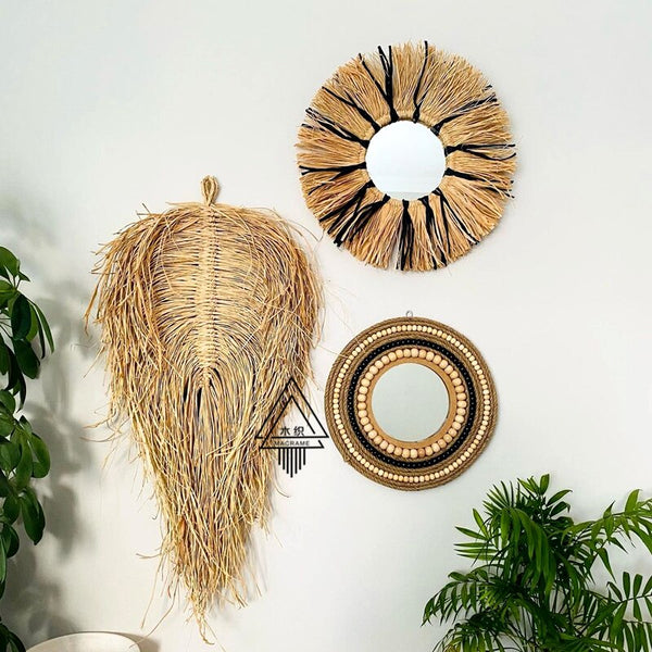 Raffia Wall Hangings-ToShay.org