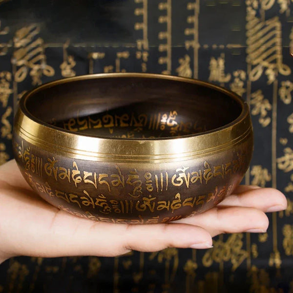 Tibetan Brass Singing Bowl-ToShay.org