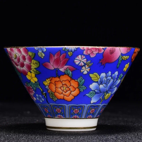 Glazed Porcelain Tea Cup-ToShay.org