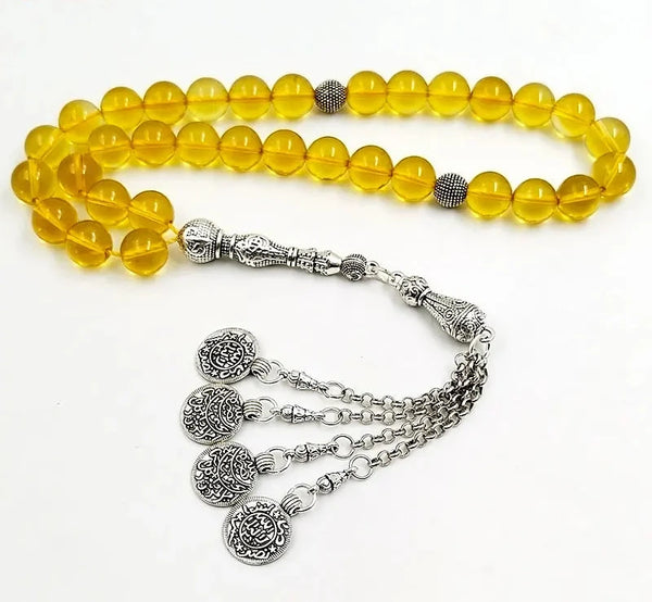 Yellow Citrine Prayer Beads-ToShay.org