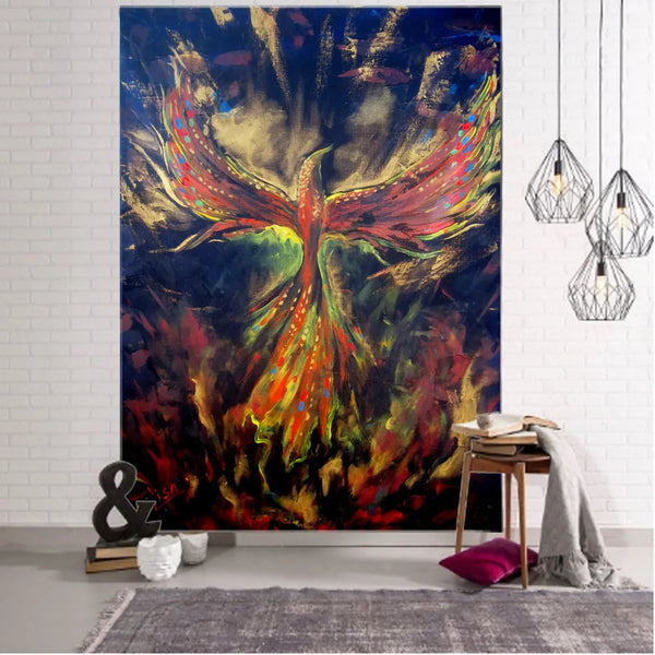 Phoenix Rising Tapestry-ToShay.org